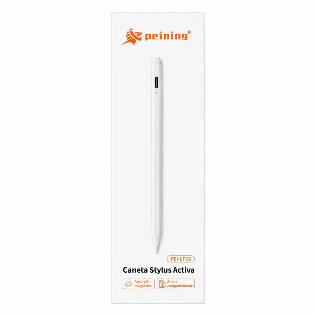 Caneta Touch Peining Pei-lp06 Stylus Compatível Com iPad
